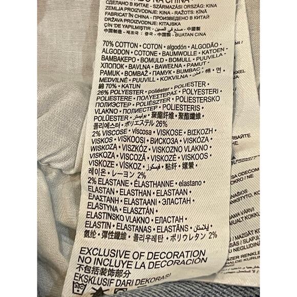 NWOT Levi's girls Denim Overall Size 14 - Picture 6 of 6